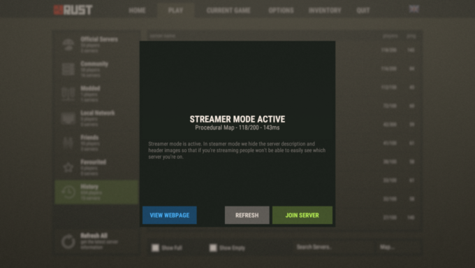 streamermode